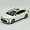 white, variant on 1: 32 is suitable for Toyota Corolla alloy die-casting metal car models, with sound, light, and rebound functions, children's toy car collections, boys' birthday gifts