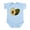 Sky Blue, variant on CafePress - Avocado Body Suit - Baby Light Bodysuit, Size Newborn - 24 Months