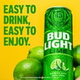 thumbnail image 4 of Bud Light Lime American Light Lager Beer 12 Pack 12 fl oz Glass Bottles 4.2% ABV, 4 of 7
