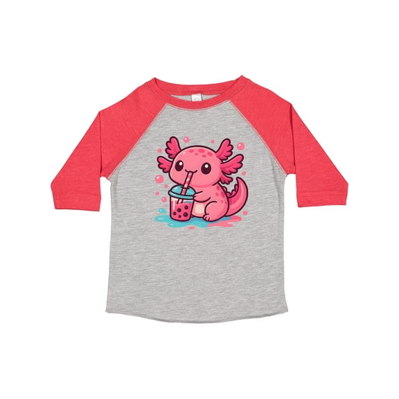 Inktastic Summer Axolotl Boys or Girls Toddler T-Shirt