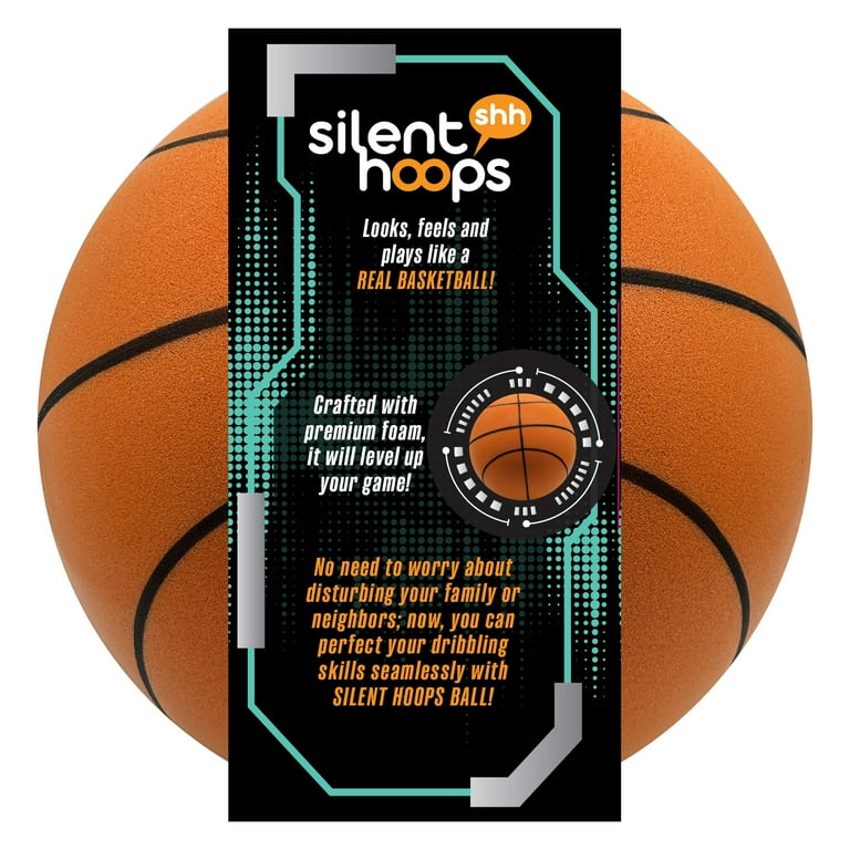 Supreme Silent Hoops Basketball, Premium Foam, Standard Size