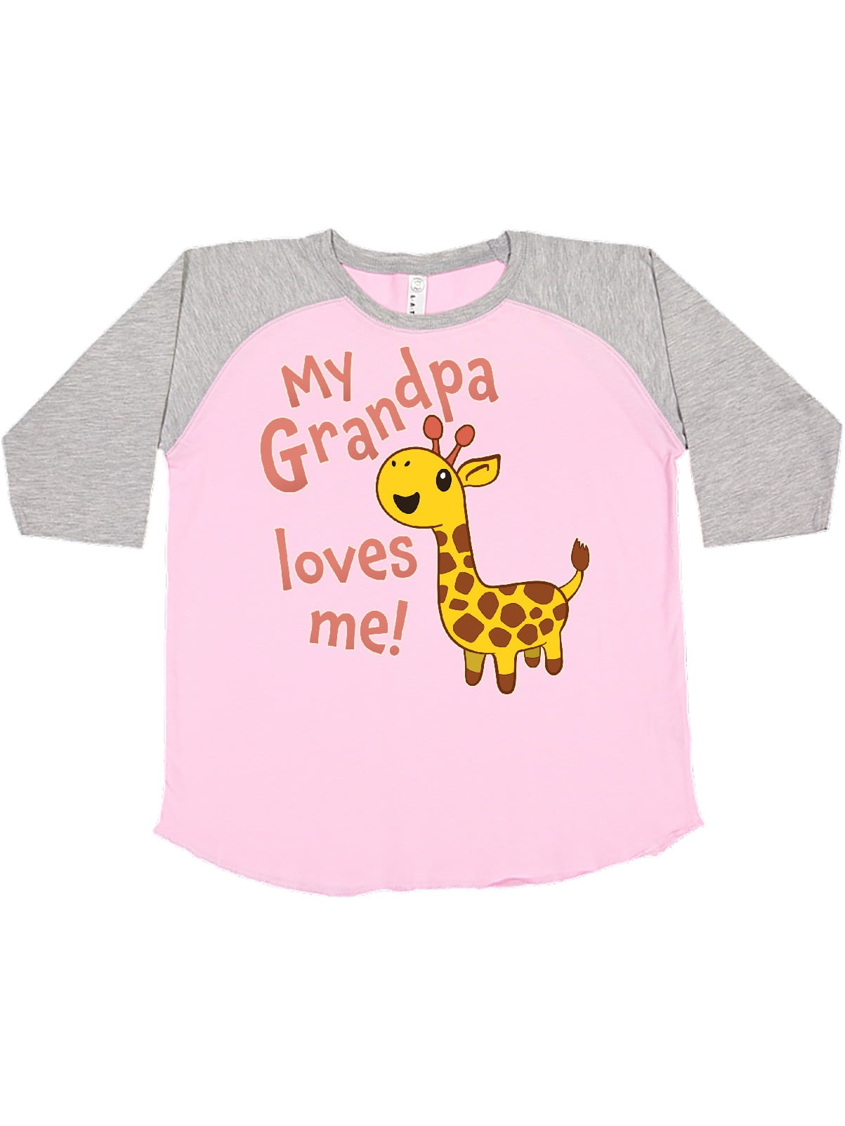 inktastic My Gramps Loves Me Cute Giraffe Baby T-Shirt 