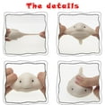 thumbnail image 2 of Blobfish Toy Fidget Blob Fish Mochi Toy Pull Stretch and Stress Relief Squeeze para niños y adultos Perfumados Divertidos y lindos juguetes sensoriales para autismo Cumpleaños Navidad Oficina Calcetín, 2 of 5