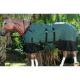 thumbnail image 3 of 75" Hilason 1200D Winter Waterproof Turnout Horse Blanket Belly Wrap Green, 3 of 8