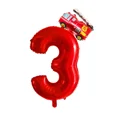 thumbnail image 5 of 2 Pcs Ballons Chiffres Rouges 32 Pouces Mini Camion de Pompiers Ballons en Feuille 1 2 3 4 5 6 7 8 9 Ans Décoration de Fête d'Anniversaire shower de Bébé Jouet pour Enfants, 5 of 5