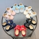 thumbnail image 2 of Zapatos de princesa de una sola capa multiusos con lazo bonito para niña, zapatos de cuero, zapatos de baile, 2 of 6