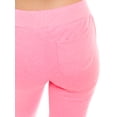 thumbnail image 5 of Ola Mari Solid Inner Fleece Jogger Pants , Large, N Pink, 5 of 5