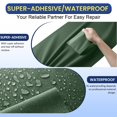 thumbnail image 3 of Cinta Reparadora de Lona Sgooyir Impermeable 10x200 cm Verde Militar, 3 of 7