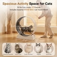 thumbnail image 6 of UBesGoo 31in Cat Exercise Wheel, Safe PP Treadmill with Green Mat & Free Teaser Wand, Beige, 6 of 13