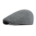 thumbnail image 6 of Contrast Color Cotton Leisure All-Matching Peaked Cap Beret Unisex Spring and Summer British Style Trendy Forward Hat Korean Style, 6 of 7