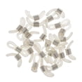 thumbnail image 1 of BELOVING 25Pc Clear Eye Glasses/Spectacle Chain Strap Holder Rubber Loop End Findings Clear, 1 of 4