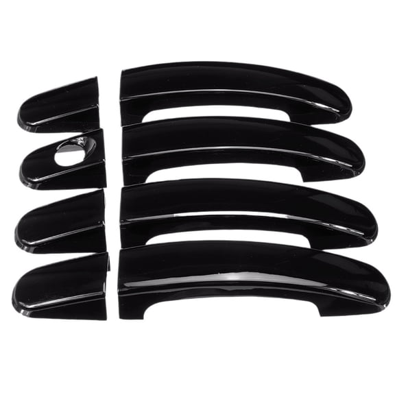 8 PCS/SET Car ABS Glossy Black 4 Door Handle Covers For Ford For Focus Escape Kuga Ranger 2013 2014 2015 2016 2017 2018