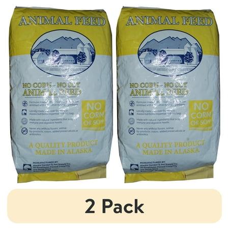 (2 pack) ALASKA GARDEN AND PET NCNS 16% PELLET