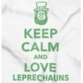 thumbnail image 2 of Keep Calm Love Leprechauns St Paddys Long Sleeve TShirt Men Women Brisco Brands M, 2 of 6