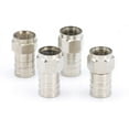 thumbnail image 2 of THE CIMPLE CO - Coaxial Cable Crimp Connector - RG6 F-Type Coax Cable TV Satellite - 4 Pack, 2 of 5