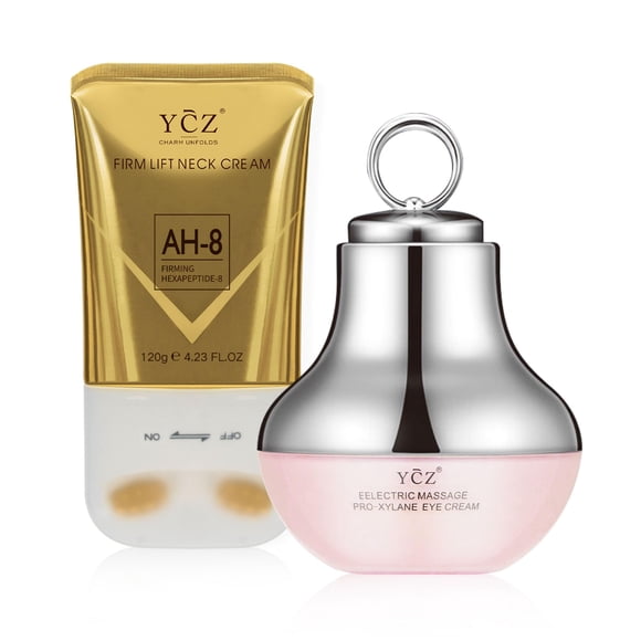 Set de cuidado de la piel Ycz para el cuidado del cuello y los ojos, antienvejecimiento y reafirmant