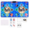 thumbnail image 4 of Double User Dance Mats Non Slip Dance Step Pads Sense Game English For PC TV LED Light, 4 of 5