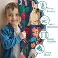 thumbnail image 3 of Blackout Kids Curtains,French Bulldog Dog and Flower Childrens Insulated Curtains Set Of 2,Bedroom Essentials,Toddler Room Decor 42x54in(106x137cm), 3 of 4