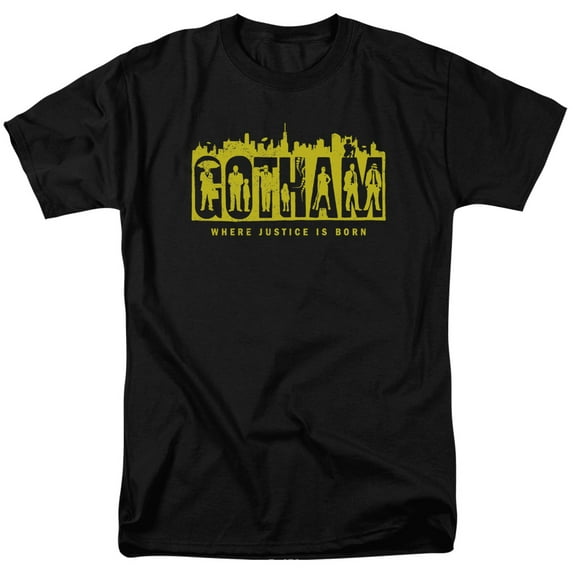 Gotham Silhouettes Unisex Adult T Shirt For Men And Women