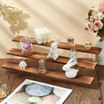 thumbnail image 5 of Wood Display Stand 3-Tier Display Riser Shelf Tiered Organizer Holder Countertop Display Storage for Figure Collection Cupcake Desserts Holder Cosmetics Perfume Jewelry Organizer, 5 of 6