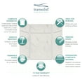 thumbnail image 3 of Transolid Expressions 60" X 60" X 96" 6-Piece Tub/Shower Wall Kit with Extension Kit, Bianca, 3 of 6