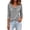 Gray-button up blouse, variant on Womens Cowl Neck Pullover Long Sleeve Loose Relaxed Fit Blouse Lightweight Solid Color Shirts