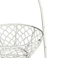 thumbnail image 2 of DII Metal Kitchen Storage Collection Farmhouse Stand 2-Tier Fruit Basket, Antique White, 2 of 3