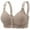 Light Gray, variant on Versatile Everyday Wear Front-Opening Soft Fixed-Cup Bra for Everyday Comfort and Gentle Support in All-Season Use