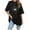 Black, variant on vigerkar Womens Oversized Tshirt Graphic Tees Crew Neck Summer Short Sleeve Loose Fit Drop Shoulder Tee Tops (Dark Green, L)