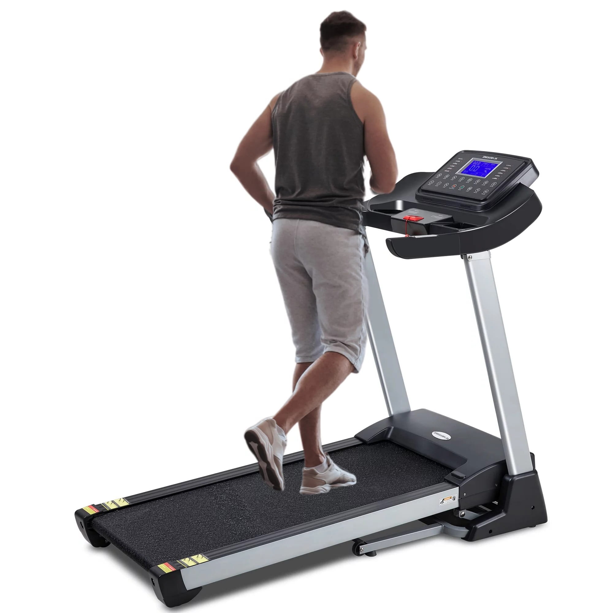 3HP Auto Folding Treadmill with Incline Large LCD Liberia Ubuy