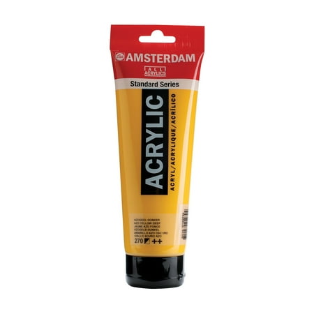 UPC: 8712079254704 | Amsterdam Standard Series Acrylic Paint 250ml Azo Yellow Deep
