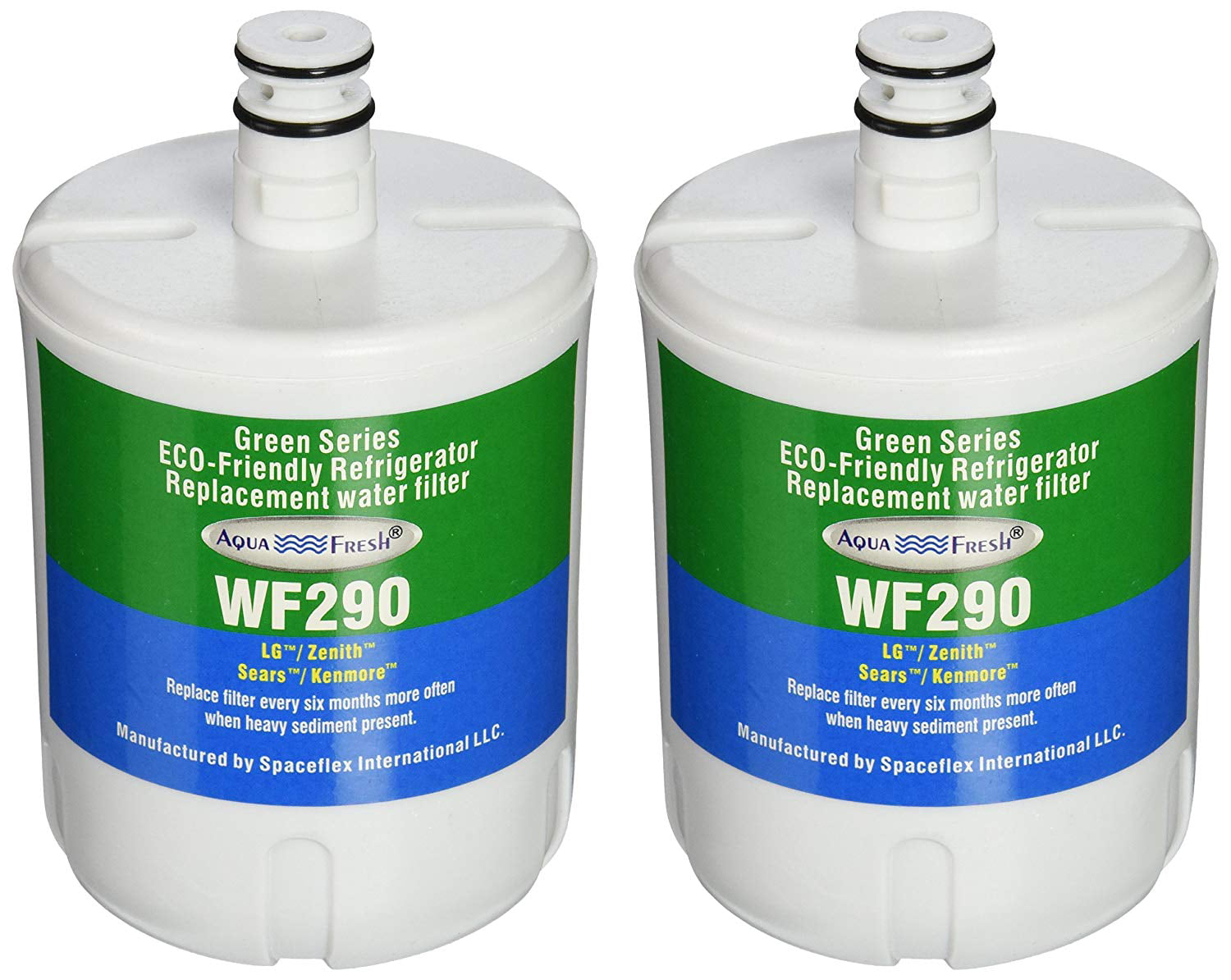 Aqua Fresh Replacement Water Filter 6 Pack Fits LG LFXS24623S Refrigerators 