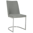 thumbnail image 3 of Safavieh Parkston 18''H Glam Upholstered Side Chair, Set of 2, 3 of 7