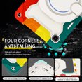 thumbnail image 2 of FJLBDE Case for Samsung Galaxy Tab A7 Lite 8.7 Inch 2021 SM-T220/T225/T227 with 360 Kickstand, Shoulder Strap Carrying Protective Cover, Multicolor Red, 2 of 6