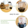 thumbnail image 6 of For Blender Replacement Parts, 4937 Mini Osterizer Jar Accessory, Cup Plastic Jars with Lids (1 Pack), 6 of 6