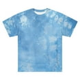 thumbnail image 1 of Camiseta de manga corta con estampado tie dye novedoso para hombre: patrón único, poliéster, estilo urbano/festival de música - S-XXXL, 1 of 4