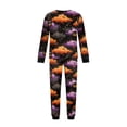 thumbnail image 5 of Matching Family Halloween Pajamas Set - 2026 Cute Ghost & Pumpkin Print Two-Piece Sleepwear Pjs - Family Matching Pajamas Soft Holiday Loungewear Halloween Matching Pajamas for Family, 5 of 6