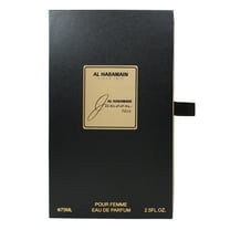 Al Haramain Junoon Noir by Al Haramain Eau De Parfum Spray 2.5 oz for Women