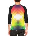thumbnail image 2 of Galaxy Nova 70s Flashback Mens Raglan T Shirt, 2 of 2