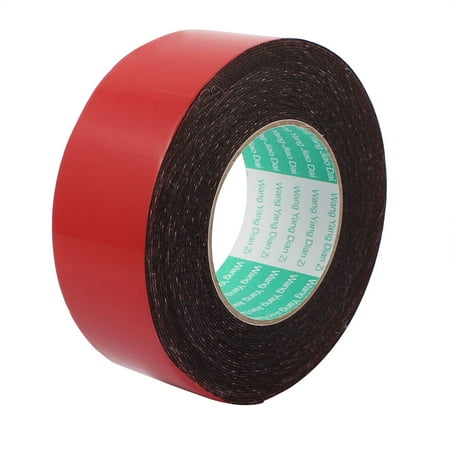 50mm x 1mm Double Sided Self Adhesive Shockproof Sponge Foam Tape 10M Length