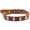 Light Coffee, variant on Womens Gothic Punk Skull PU Leather Choker Collar Necklace NightClub Neck Accessories Adjustable
