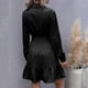 thumbnail image 1 of Vestido Camisero Casual Con Botones Vestido Camisero De Manga Larga Con Solapa Mini Vestido Camisero Vestido Camisero Con Lazo En La Cintura Con Volantes Vestido Camisero Casual ANGGREK Otros, 1 of 6