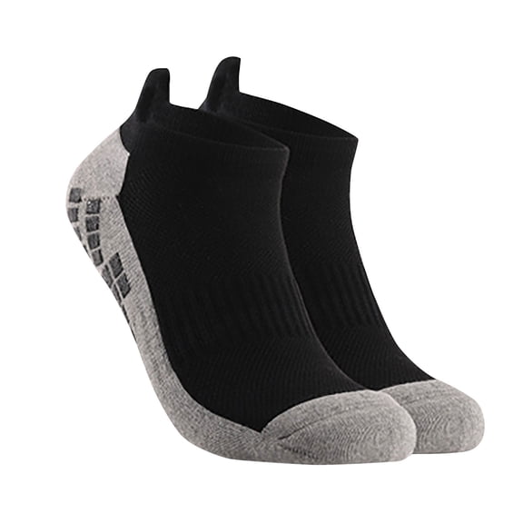 Anti Slip Soccer Socks Womens And Mens Low Cut Breathable Athletic Ankle Socks Cushioned Sport Socks Antibacterial Non Grip Running Socks Men Women Take A Walk Hiking Socks Trendy 2026 Socks