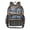 Blue-brown, variant on Iauyy Clear Backpack Heavy Duty PVC Transparent Backpack for College Workplace, Minimalist Black and White Dots