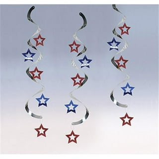 Party Time - Stars & Streamers / White - 703081238996