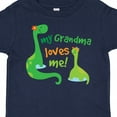thumbnail image 4 of Inktastic Grandma Loves Me Grandchild Dinosaur Boys Toddler T-Shirt, 4 of 5