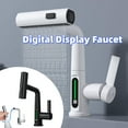 thumbnail image 2 of Intelligent Digital Display Faucet Pull-out Basin Faucet Temperature Digital Display Rotation, 2 of 6