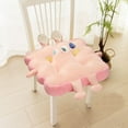 thumbnail image 4 of HomeDm Cute Cartoon Pillow Cushion, Square Chair Cover Seat Cushion Pad Super Soft Floor Seat Pad for Bedroom, Chair Pads Cushion for Office Plush Toy Gift for Birthday, Christmas, 4 of 8