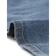 thumbnail image 5 of Falvaqueinformal pamujer, cintualta, abertufrontal, faldas vaqueras acampanadas Azul M, 5 of 5