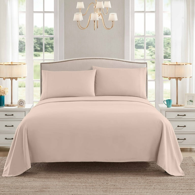 Sweet Home Collection  Bed 4-piece Sheets Set - Soft 1800 Supreme